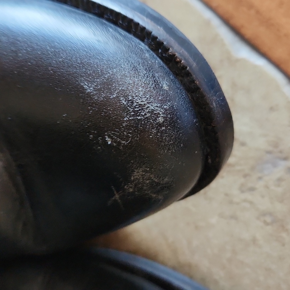 Ralph Lauren black and tan riding boots size 7.5 - Picture 5 of 16
